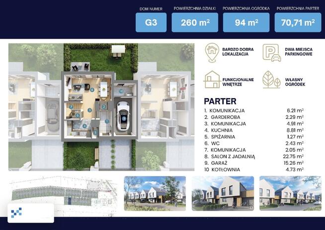Szeregówka 125m2 w Rzeszowie w przyjaznym miejscu