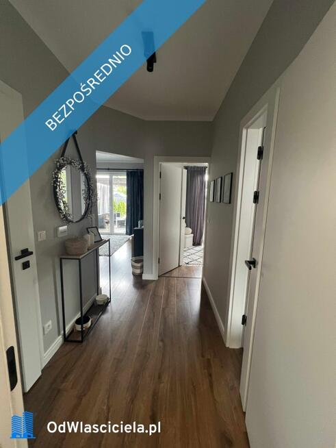 Nowoczesne mieszkanie w segmencie z dużym ogródkiem w sercu Wawra