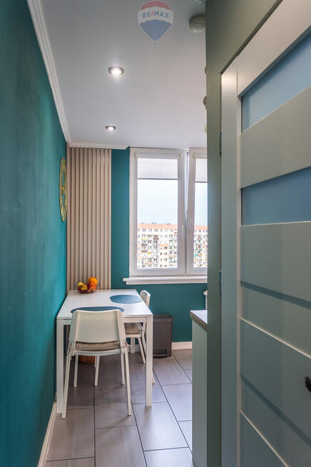 49m², widok na panoramę, balkon, Zgierska – Łódź