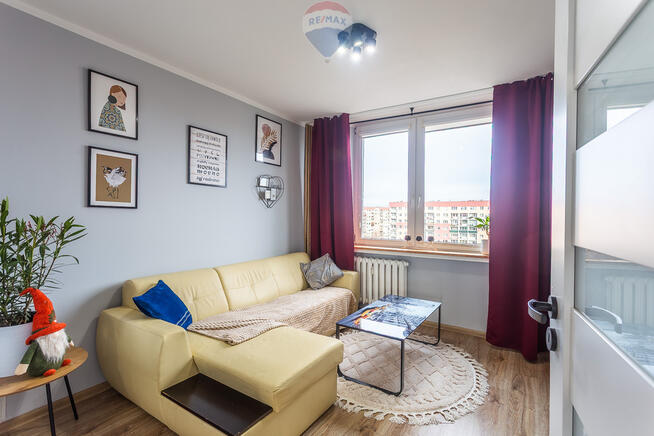 49m², widok na panoramę, balkon, Zgierska – Łódź