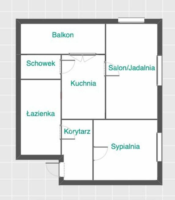 Mieszkanie Szczecin Niebuszewo, Adama Asnyka