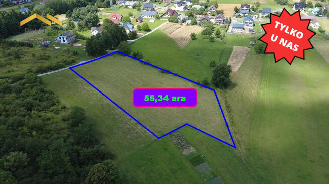 Działka budowlana Zalas gm. Krzeszowice, Na Skotnicę