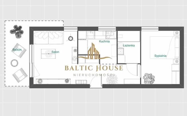 Mieszkanie Gdynia Obłuże, Perłowa