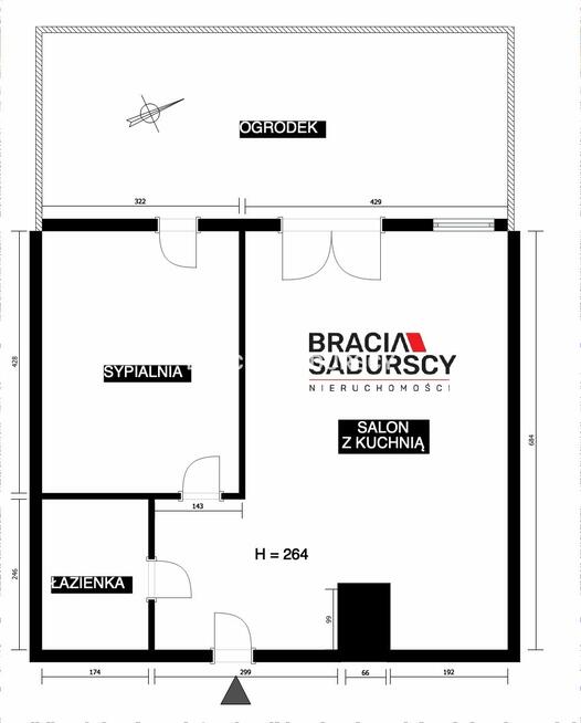 Mieszkanie Kraków Grzegórzki, al. Pokoju