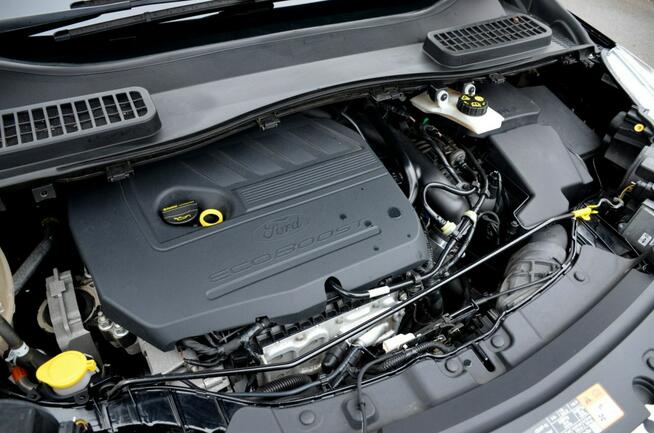 Ford Kuga Czarna Opłacona Titanium 1.5i 150KM 111tys.km! Serwis Navi Skóra