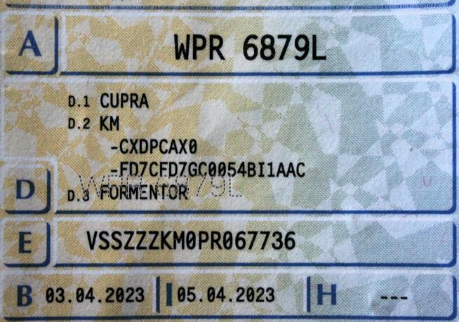 Cupra Formentor Automat SalonPL LED FV23% Pakiet Zima Kamera Virtual ACC