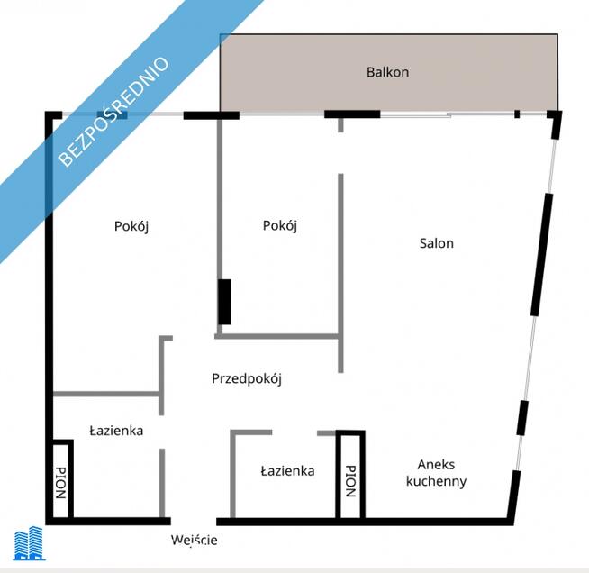 Mieszkanie w Bronowicach Małych z miejscem postojowym, dużym balkonem i widokiem na tereny zielone