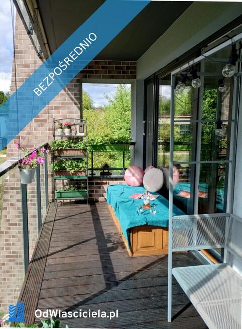 Mieszkanie w Bronowicach Małych z miejscem postojowym, dużym balkonem i widokiem na tereny zielone