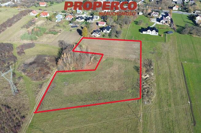 Działka Lisów gm. Morawica