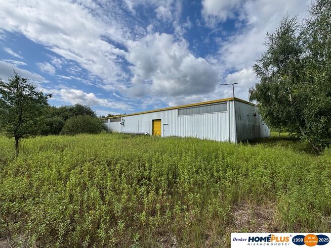 Hala 1100m2+grunt 1,5ha produkcja składy magazyny