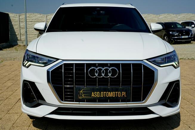 Audi Q3 S-LINE skóra FUL LED parktonik NAWI alusy zawieszenie ADC pelna elek.