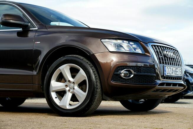 Audi Q5 S-LINE skora nawi zawieszenie adaptacyjne 4x4 grzane fotele hak elek.