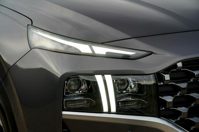 Hyundai Santa Fe FUL LED panorama skóra kamery wentylacja parktronik 4x4 TOTALNY MAX