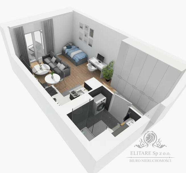 Mieszkanie NOWE 27,66m2 ,1 pok. w Centrum Wrocławia/Stare Miasto