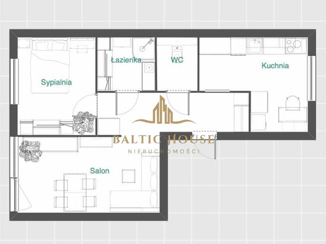 Mieszkanie Gdynia Babie Doły, Dedala