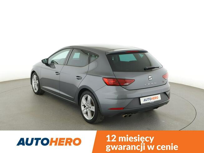 Seat Leon 2.0 TDI Automat FR Nawigacja Tempomat Aktywny Grzane Fotele Full LED