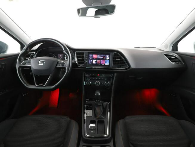 Seat Leon 2.0 TDI Automat FR Nawigacja Tempomat Aktywny Grzane Fotele Full LED