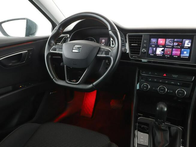 Seat Leon 2.0 TDI Automat FR Nawigacja Tempomat Aktywny Grzane Fotele Full LED