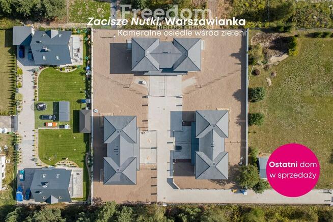 Zacisze Nutki, bliźniak, 5 pokoi, duża działka