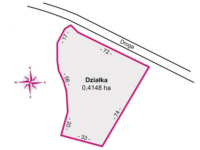 Działka budowlana z widokiem | 41 ar w Cieszynie