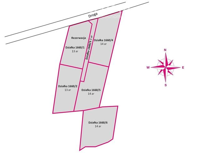 Działka z warunkami zabudowy Chmielnik