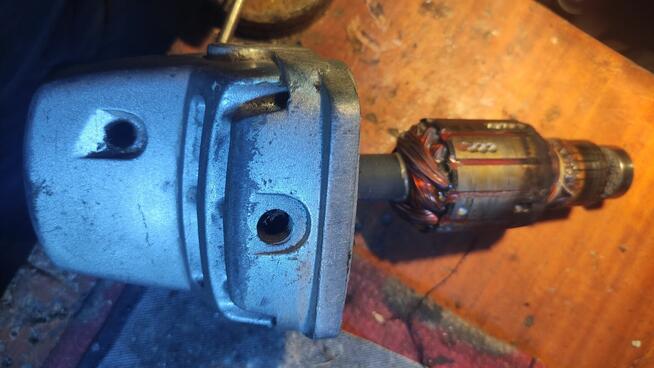 Wirnik z przekładnią do szlifierki