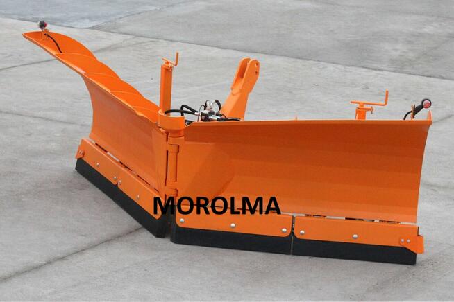 Pług śnieżny strzałka ROLMAKO hydrauliczny składany euro kom