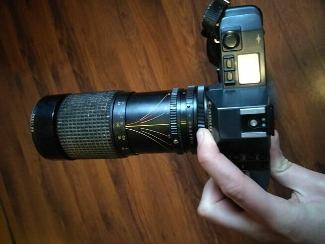 Lustrzanka Canon T70 lata 80 te.