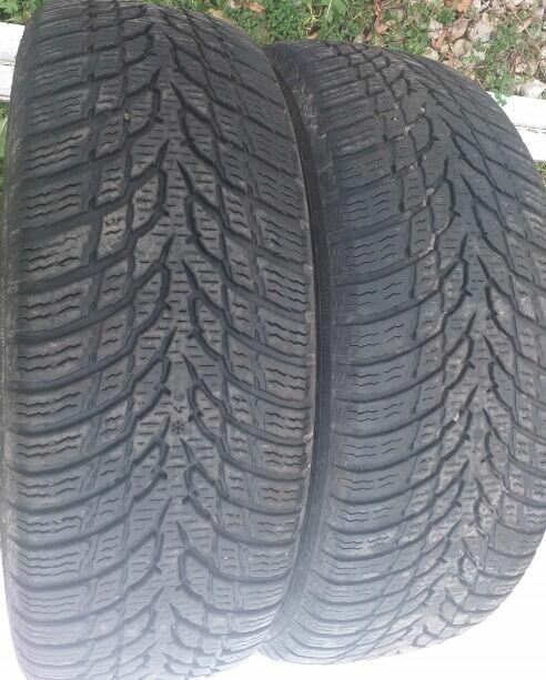 OPONY ZIMOWE NOKIAN TYRES 195/65 R15 5 mm 2 SZTUKI OKAZJA