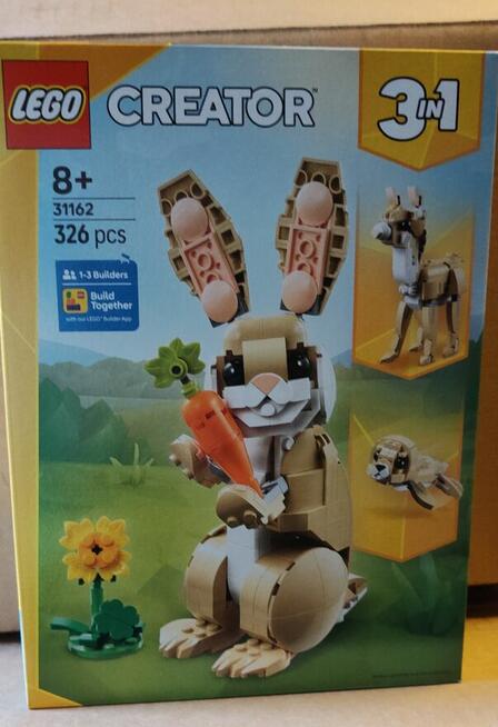 LEGO Creator 3w1 Uroczy króliczek 31162