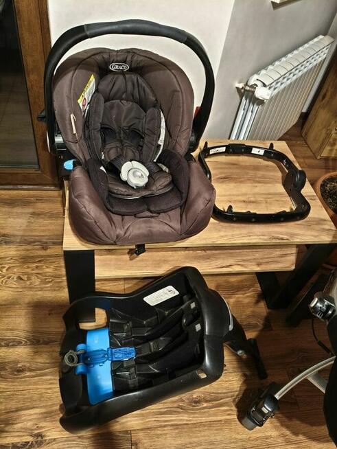 Nosidełko, wózek, baza, adapter, gondola Graco Trilogic