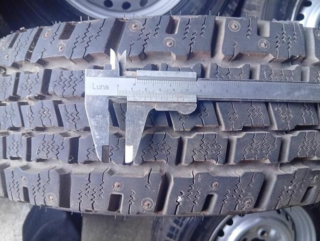 Koła zimowe Michelin 205/75 r14C z kolcami