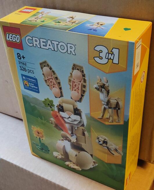 LEGO Creator 3w1 Uroczy króliczek 31162