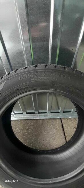 2szt Opony zimowe Nokian 195/55/16.