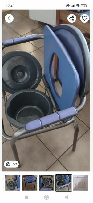 Fotel sanitarny open nowy