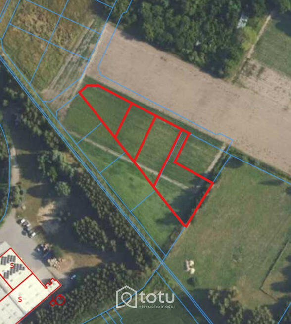 Działka budowlana Święcice gm. Ożarów Mazowiecki, Słoneczna