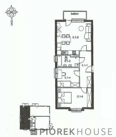 3-pokojowe mieszkanie w Markach