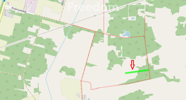 Działka rolna - łąka/pastwisko