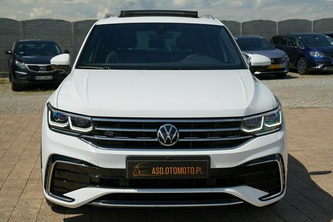 Volkswagen Tiguan R-LINE SKÓRA panorama ACC blis grzane fotele kamery 360 FUL LED matrix