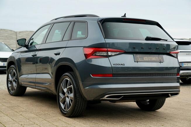Škoda Kodiaq SPORTLINE acc kamera FUL LED skóra PANORAMA zawieszenie ADC manetki F1