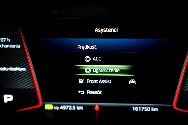 Škoda Kodiaq SPORTLINE acc kamera FUL LED skóra PANORAMA zawieszenie ADC manetki F1