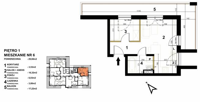 Mieszkanie Kielce Centrum, Hoża