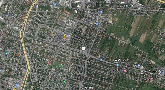 Działka inwestycyjna Kielce KSM, Sandomierska