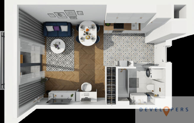 Nowa kawalerka w spokojnej okolicy