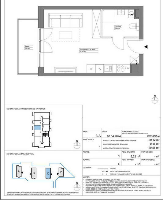 Piękne mieszkanie w doskonałej lokalizacji z balkonem