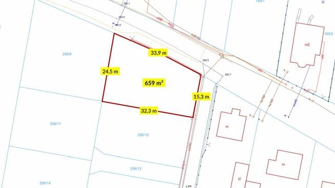 Działka budowlana Strzebiń gm. Koszęcin, Kościuszki