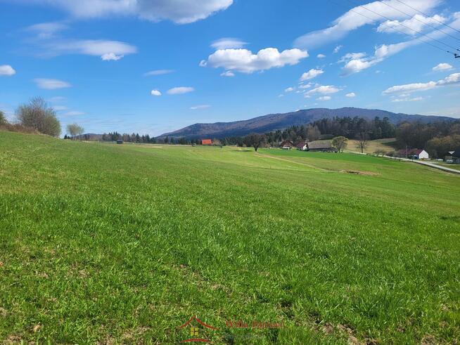 Stare Rybie, gm. Limanowa, widokowa działka z WZ na budowę domu