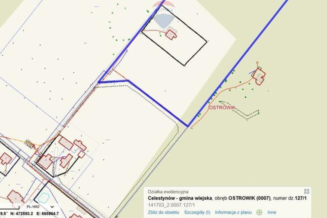 4 hektary wolności pod Warszawą, Ostrowik