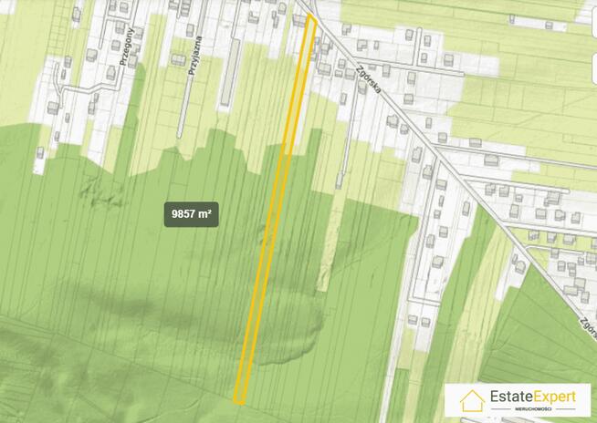 Działka budowlana Kielce Zalesie ul. Zgórska