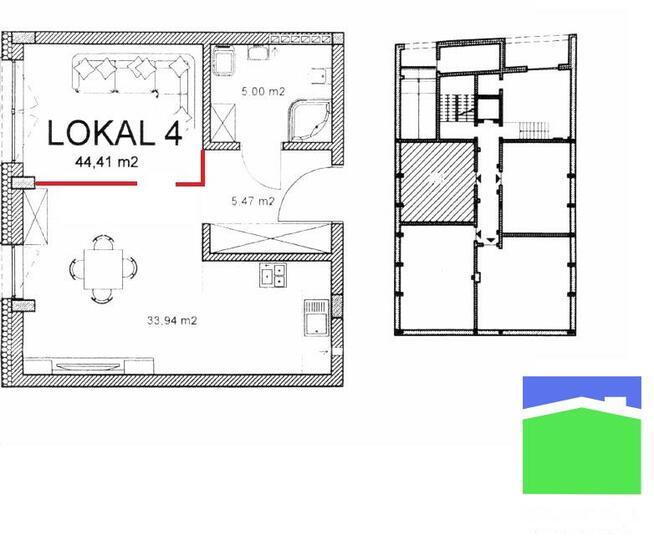 Mieszkanie Pabianice, Warszawska